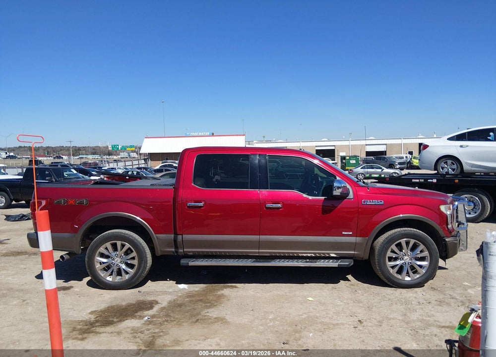 2015 FORD F-150 LARIAT VIN: 1FTEW1EG3FKD48193