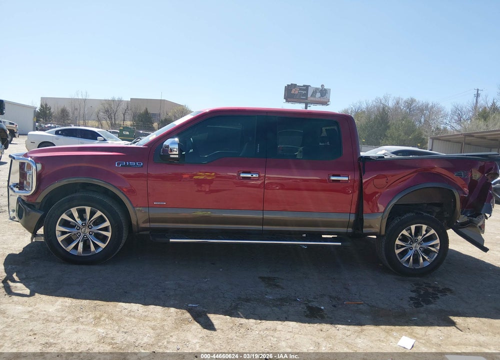 2015 FORD F-150 LARIAT VIN: 1FTEW1EG3FKD48193