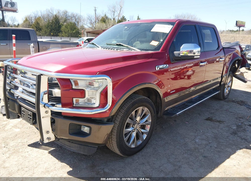 2015 FORD F-150 LARIAT VIN: 1FTEW1EG3FKD48193