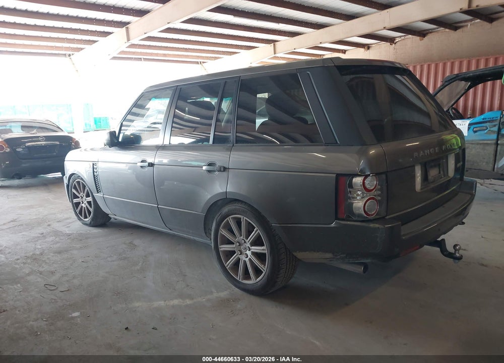 2010 LAND ROVER RANGE ROVER SUPERCHARGED VIN: SALMF1E44AA311498