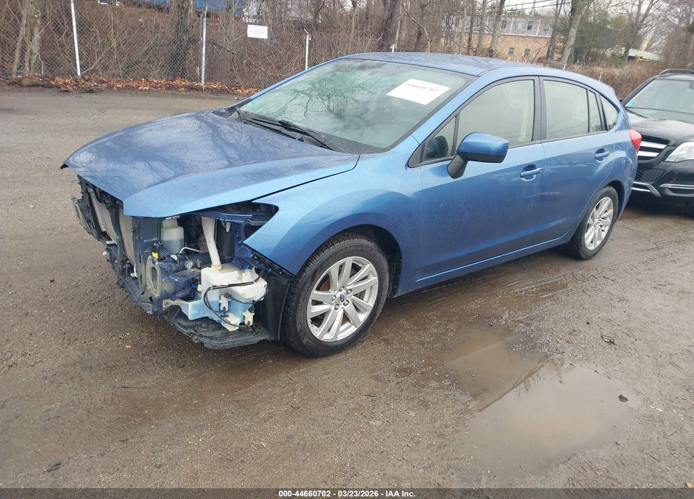 2016 SUBARU IMPREZA 2.0I PREMIUM VIN: JF1GPAB68GH202376