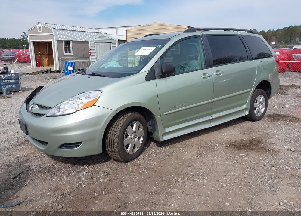 2008 TOYOTA SIENNA LE VIN: 5TDZK23C38S137056