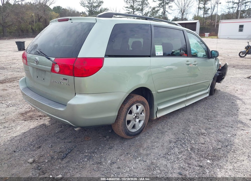 2008 TOYOTA SIENNA LE VIN: 5TDZK23C38S137056