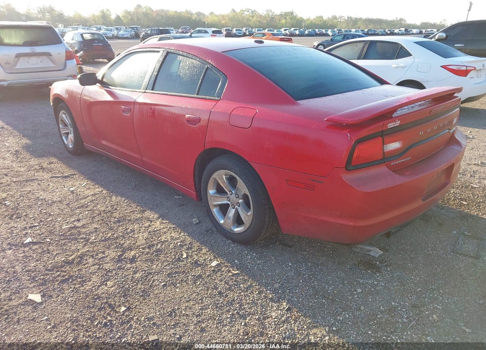 2012 DODGE CHARGER SE VIN: 2C3CDXBG8CH215781