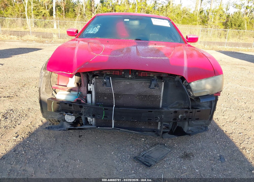 2012 DODGE CHARGER SE VIN: 2C3CDXBG8CH215781