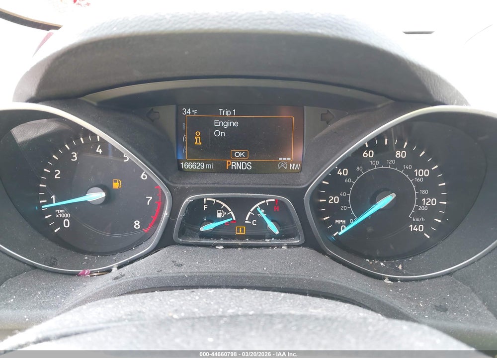2017 FORD ESCAPE SE VIN: 1FMCU9GD3HUC40822