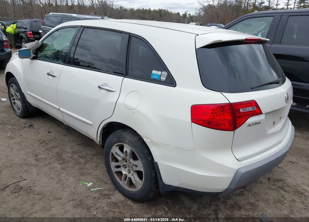 2007 ACURA MDX TECHNOLOGY PACKAGE VIN: 2HNYD28417H500694