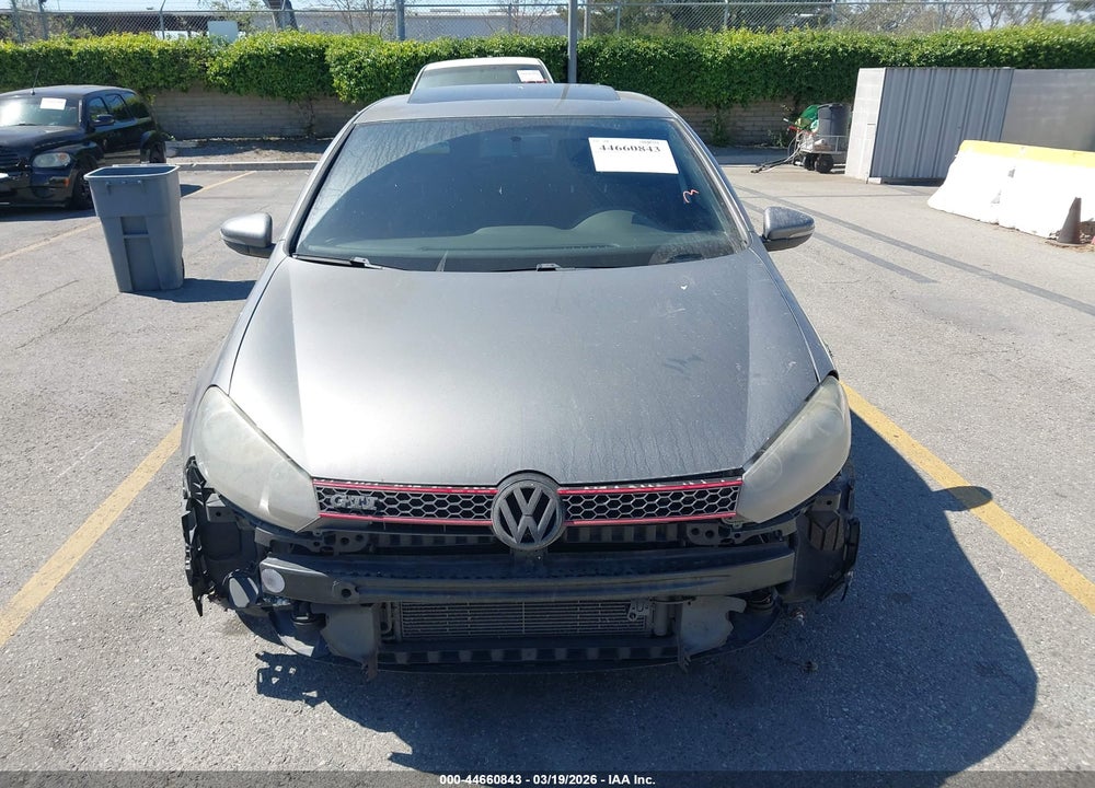 2012 VOLKSWAGEN GTI 4-DOOR VIN: WVWGD7AJ4CW272989