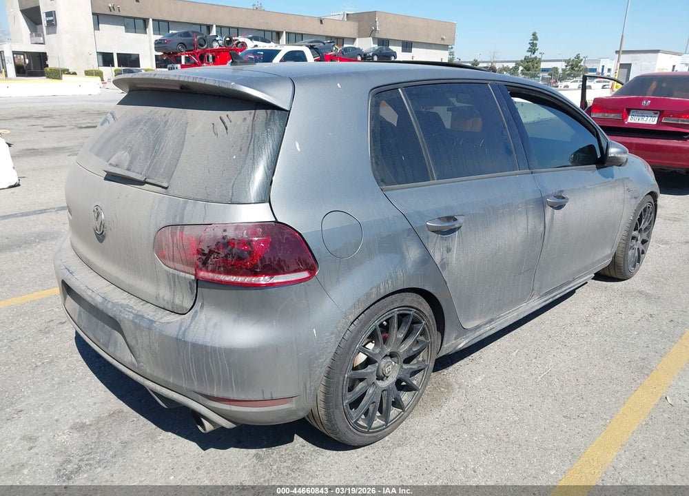 2012 VOLKSWAGEN GTI 4-DOOR VIN: WVWGD7AJ4CW272989