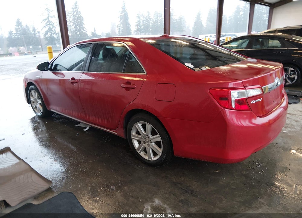 2012 TOYOTA CAMRY HYBRID XLE VIN: 4T1BD1FK8CU036653