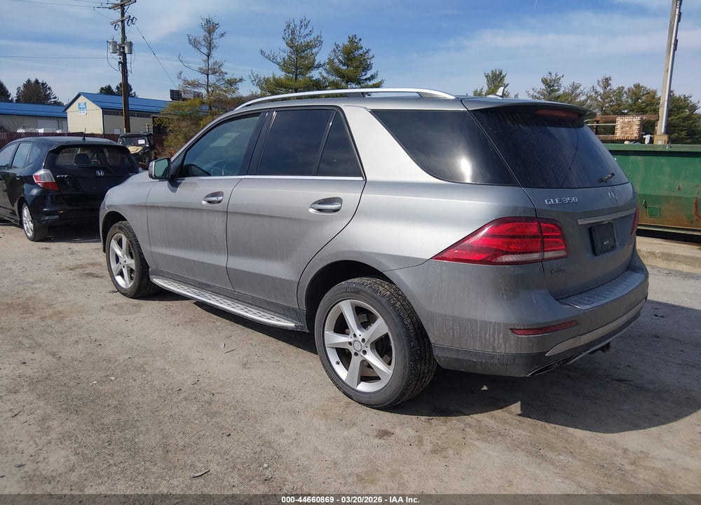 2016 MERCEDES-BENZ GLE 350 4MATIC VIN: 4JGDA5HB2GA762098