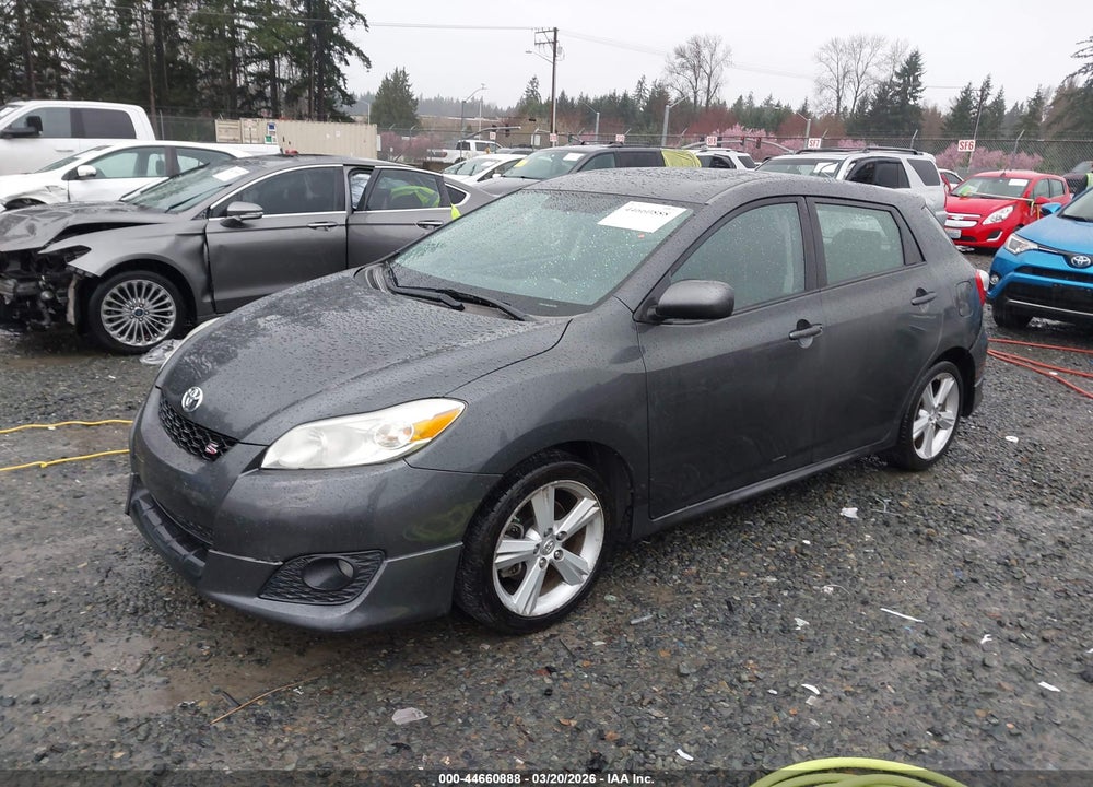 2009 TOYOTA MATRIX S VIN: 2T1KE40E29C023652