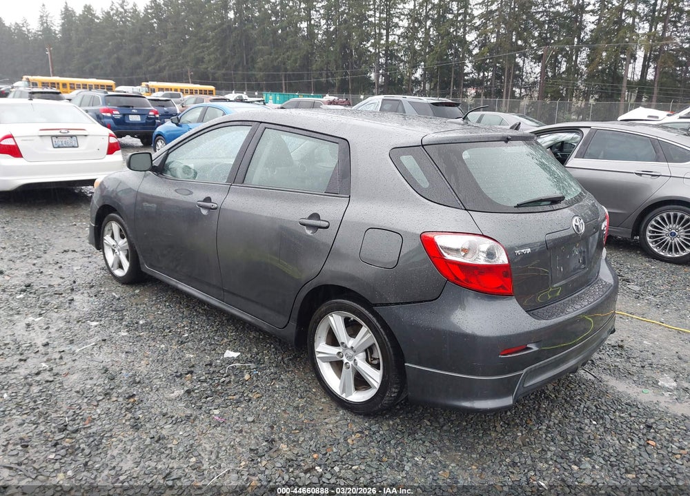 2009 TOYOTA MATRIX S VIN: 2T1KE40E29C023652