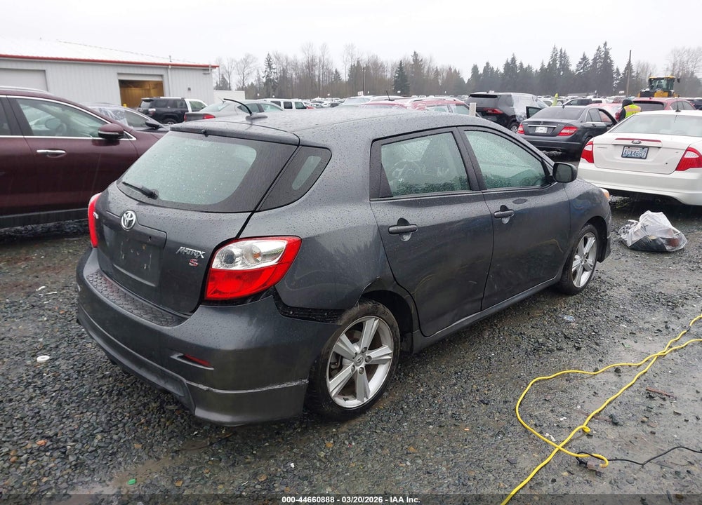 2009 TOYOTA MATRIX S VIN: 2T1KE40E29C023652