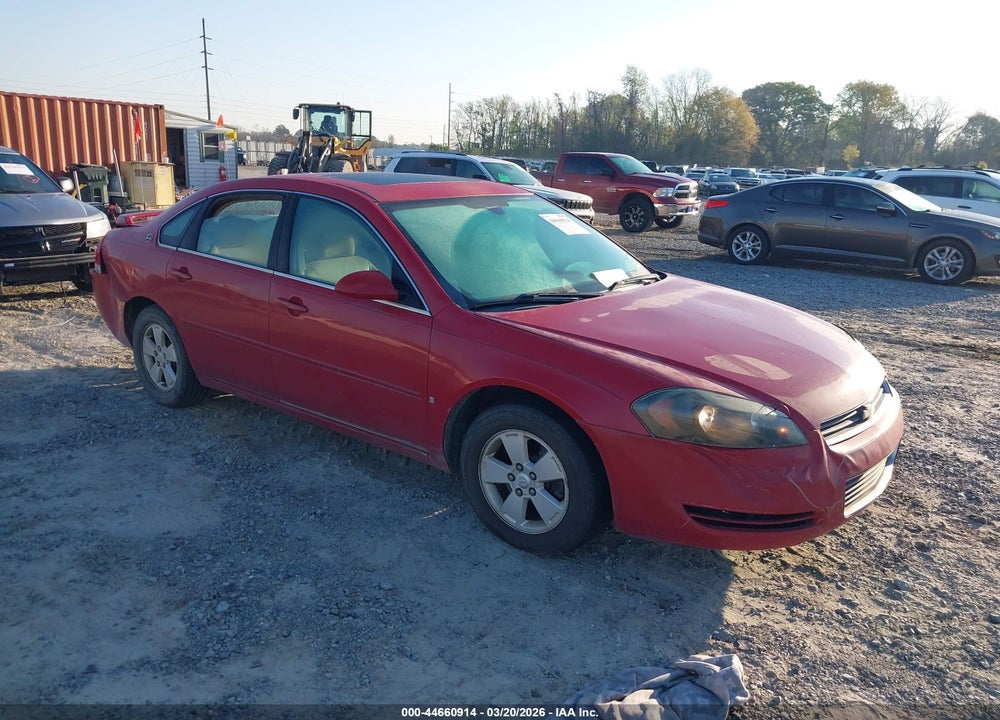 2008 CHEVROLET IMPALA LT VIN: 2G1WT58K389112273