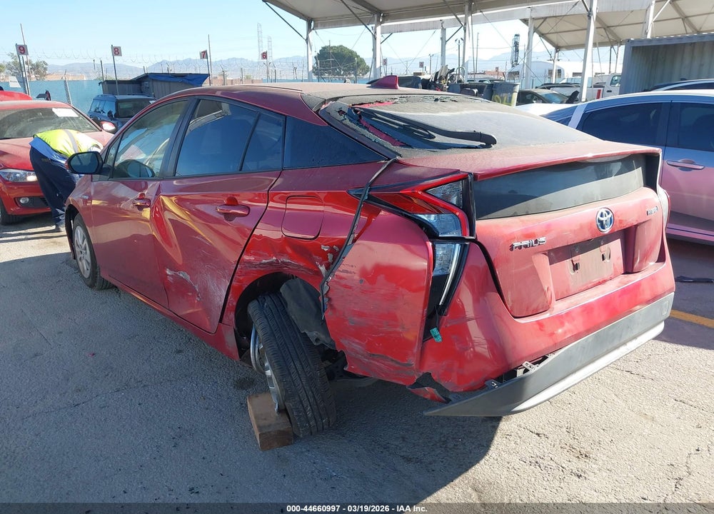 2017 TOYOTA PRIUS TWO VIN: JTDKBRFUXH3544971