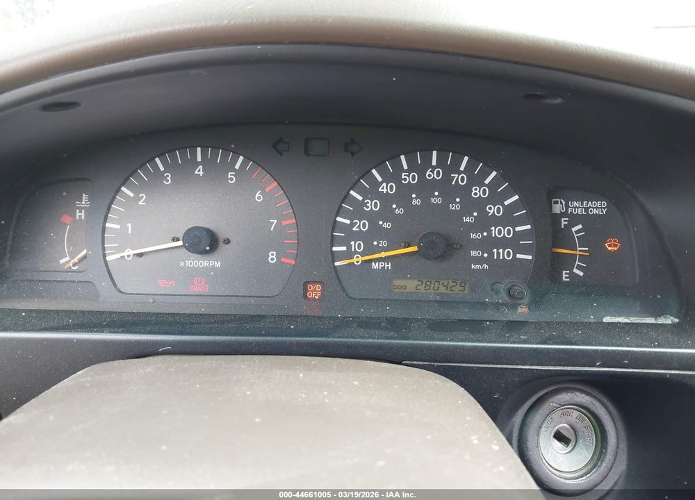 1999 TOYOTA TACOMA VIN: 4TAWN72N1XZ424365