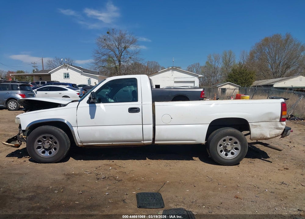 2001 CHEVROLET SILVERADO 1500 VIN: 1GCEC14W51Z258528