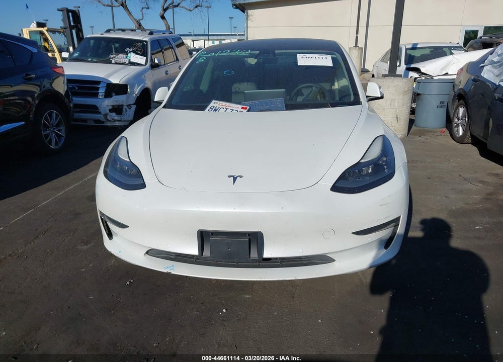 2021 TESLA MODEL 3 STANDARD RANGE PLUS REAR-WHEEL DRIVE VIN: 5YJ3E1EAXMF941372