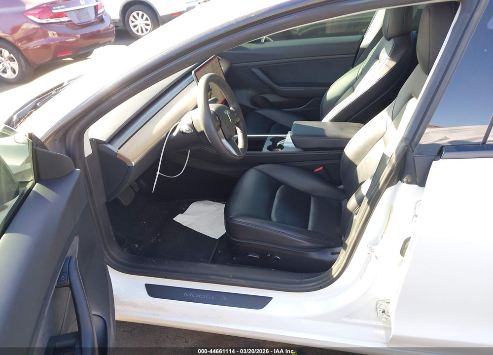 2021 TESLA MODEL 3 STANDARD RANGE PLUS REAR-WHEEL DRIVE VIN: 5YJ3E1EAXMF941372