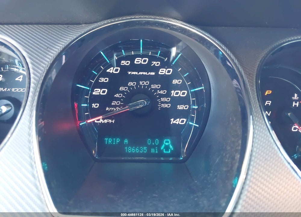 2012 FORD TAURUS SHO VIN: 1FAHP2KT8CG138081