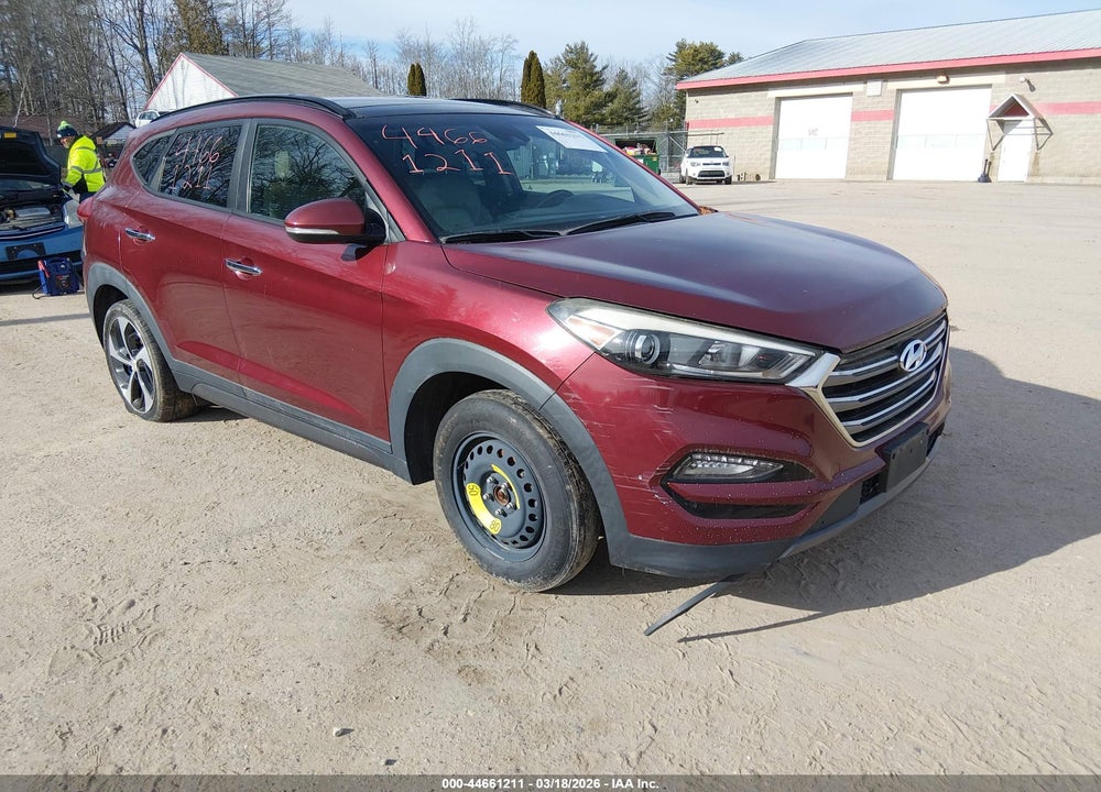 2016 HYUNDAI TUCSON LIMITED VIN: KM8J3CA2XGU120707