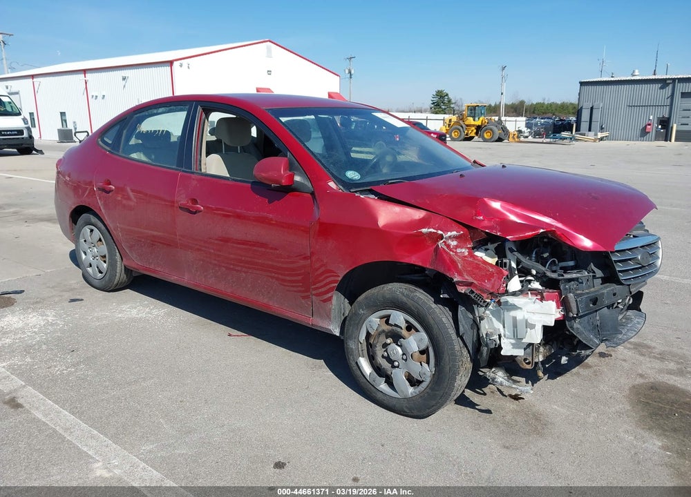 2008 HYUNDAI ELANTRA GLS/SE VIN: KMHDU46D48U536764
