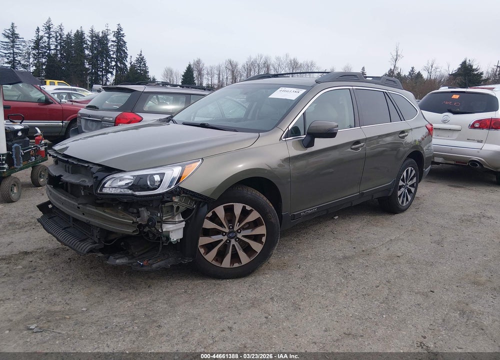 2015 SUBARU OUTBACK 2.5I LIMITED VIN: 4S4BSBNCXF3253492