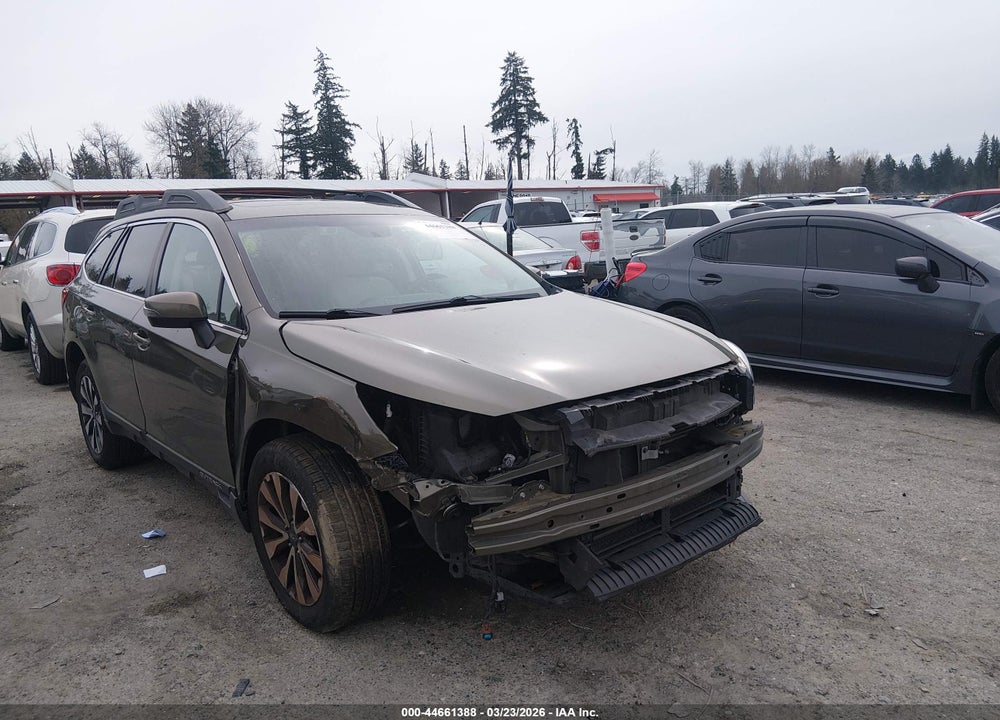 2015 SUBARU OUTBACK 2.5I LIMITED VIN: 4S4BSBNCXF3253492