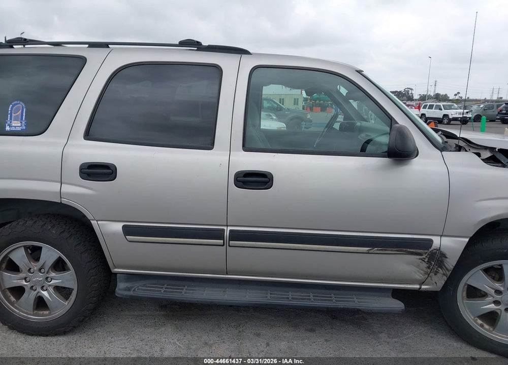 2005 CHEVROLET TAHOE LS VIN: 1GNEC13V05R174297