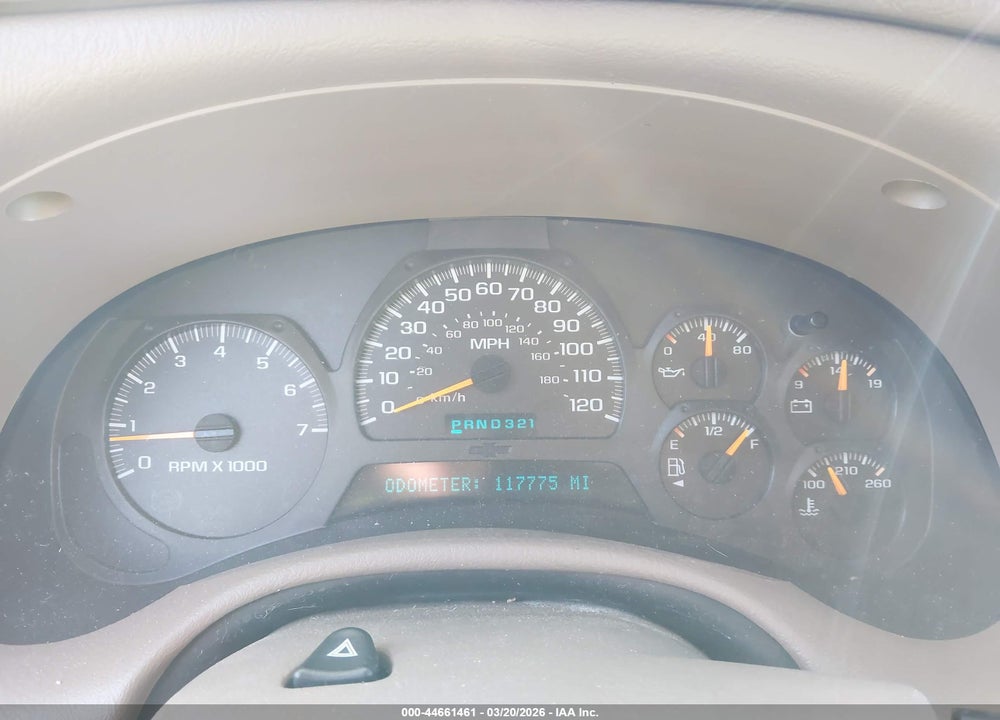 2004 CHEVROLET TRAILBLAZER LT VIN: 1GNDT13S542336434