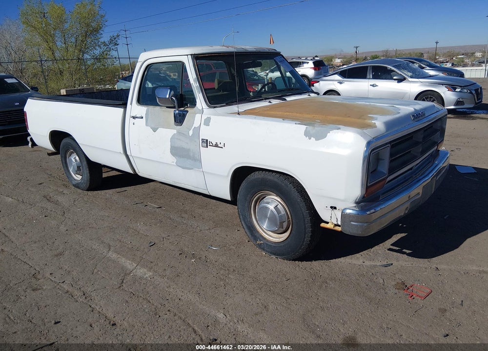 1990 DODGE D-SERIES D200/D250 VIN: 1B7JE26Y0LS765264