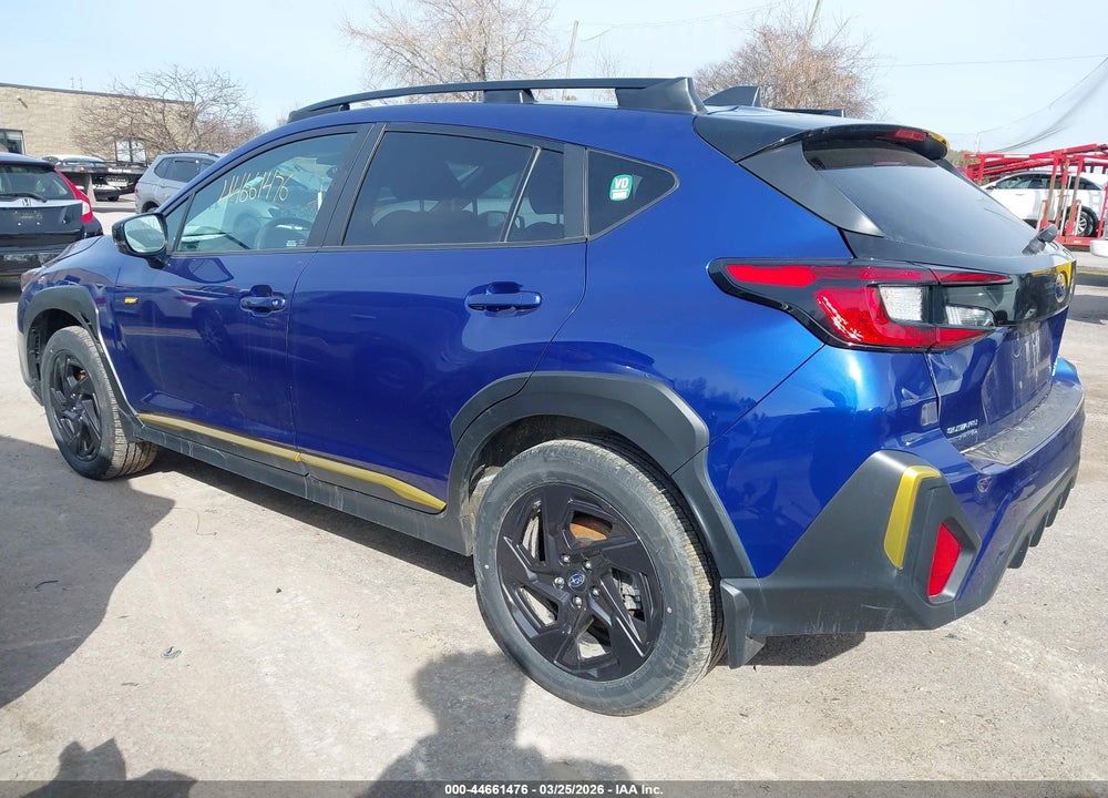 2025 SUBARU CROSSTREK SPORT VIN: 4S4GUHF64S3734957