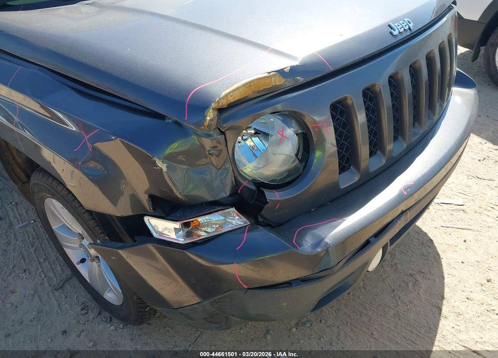2016 JEEP PATRIOT LATITUDE VIN: 1C4NJPFA5GD628411