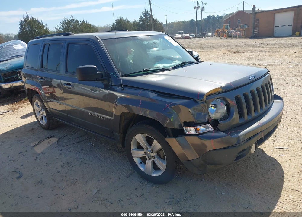 2016 JEEP PATRIOT LATITUDE VIN: 1C4NJPFA5GD628411