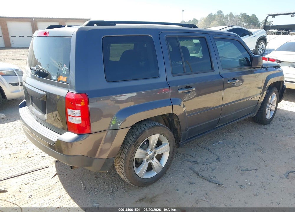 2016 JEEP PATRIOT LATITUDE VIN: 1C4NJPFA5GD628411