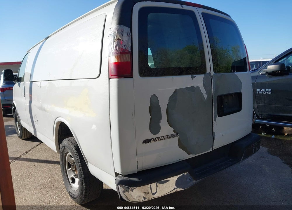 2007 CHEVROLET EXPRESS WORK VAN VIN: 1GCGG25V871145303