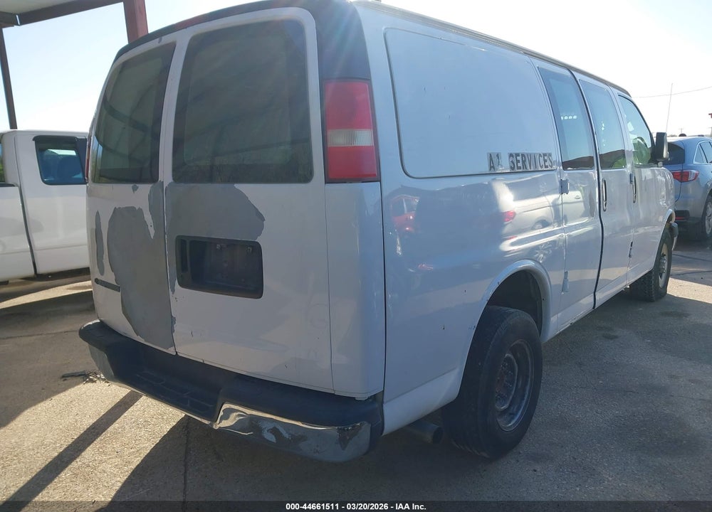 2007 CHEVROLET EXPRESS WORK VAN VIN: 1GCGG25V871145303