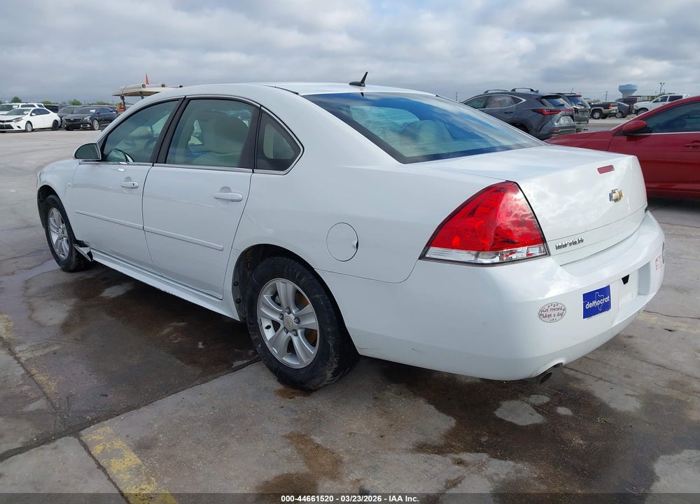 2012 CHEVROLET IMPALA LS VIN: 2G1WA5E33C1208124