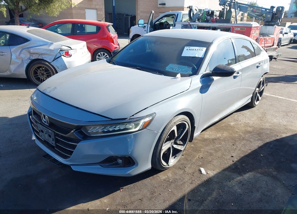 2021 HONDA ACCORD SPORT VIN: 1HGCV1F35MA100358