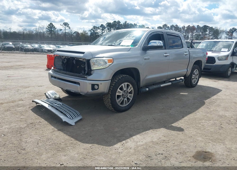 2016 TOYOTA TUNDRA PLATINUM 5.7L V8 VIN: 5TFAY5F13GX541121
