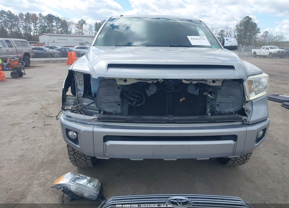 2016 TOYOTA TUNDRA PLATINUM 5.7L V8 VIN: 5TFAY5F13GX541121