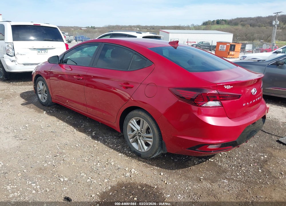 2020 HYUNDAI ELANTRA VALUE EDITION VIN: KMHD84LF3LU073910
