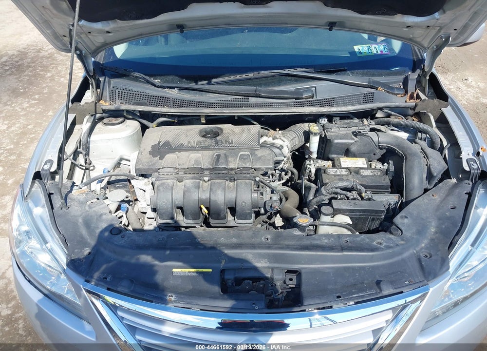 2015 NISSAN SENTRA SV VIN: 3N1AB7AP0FY365010