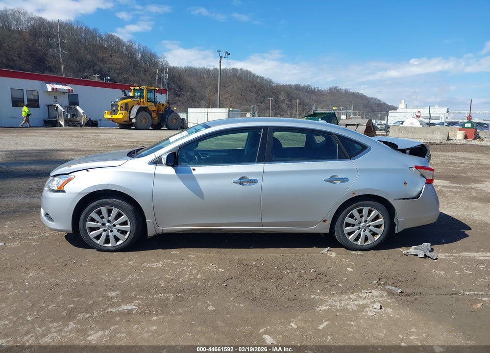 2015 NISSAN SENTRA SV VIN: 3N1AB7AP0FY365010