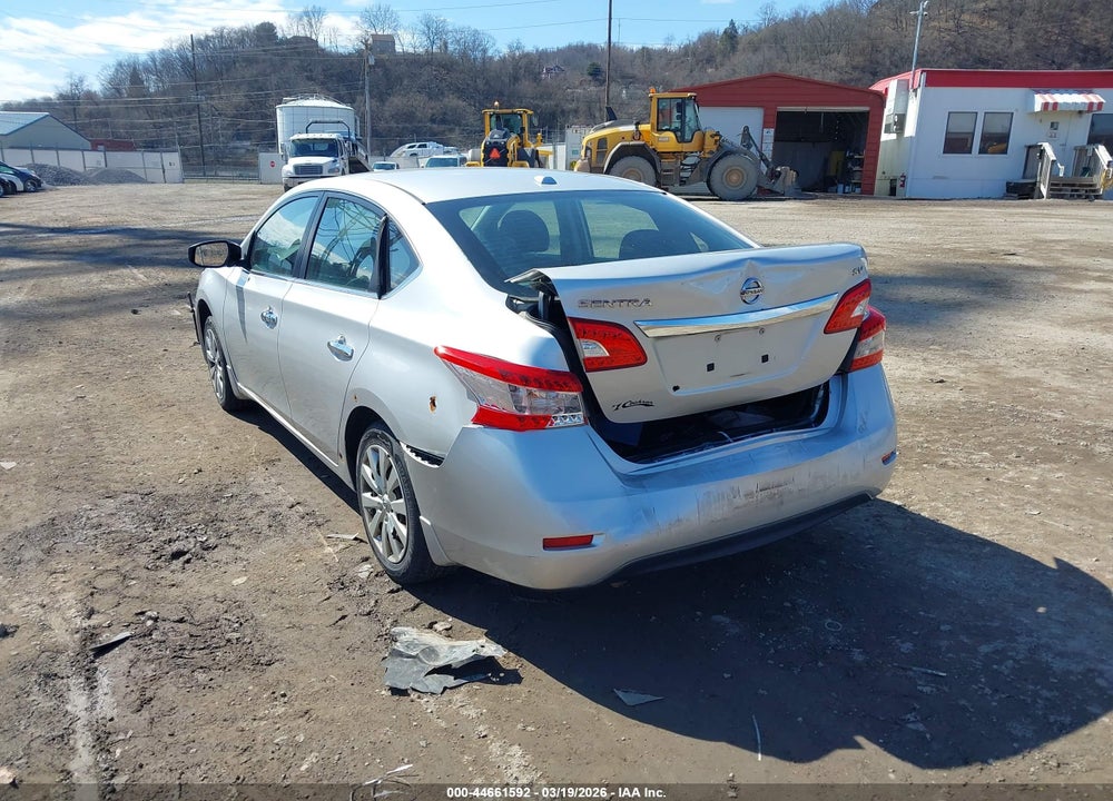2015 NISSAN SENTRA SV VIN: 3N1AB7AP0FY365010