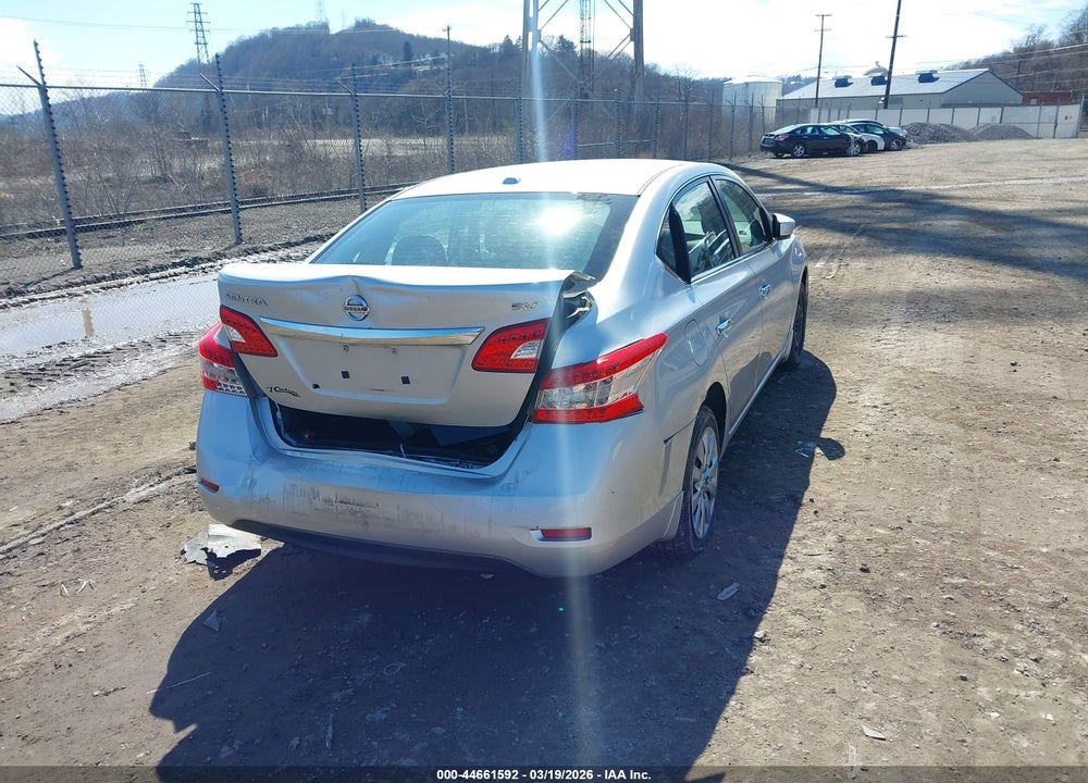 2015 NISSAN SENTRA SV VIN: 3N1AB7AP0FY365010