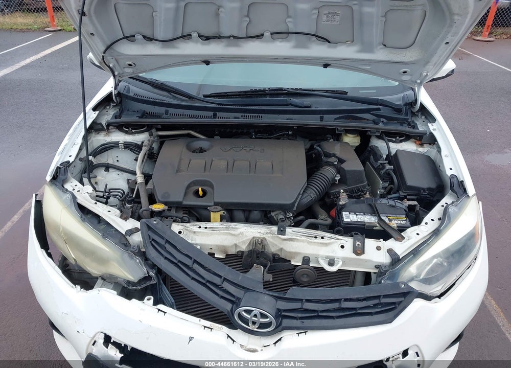 2015 TOYOTA COROLLA S/S PLUS/S PREMIUM VIN: 5YFBURHE5FP267876
