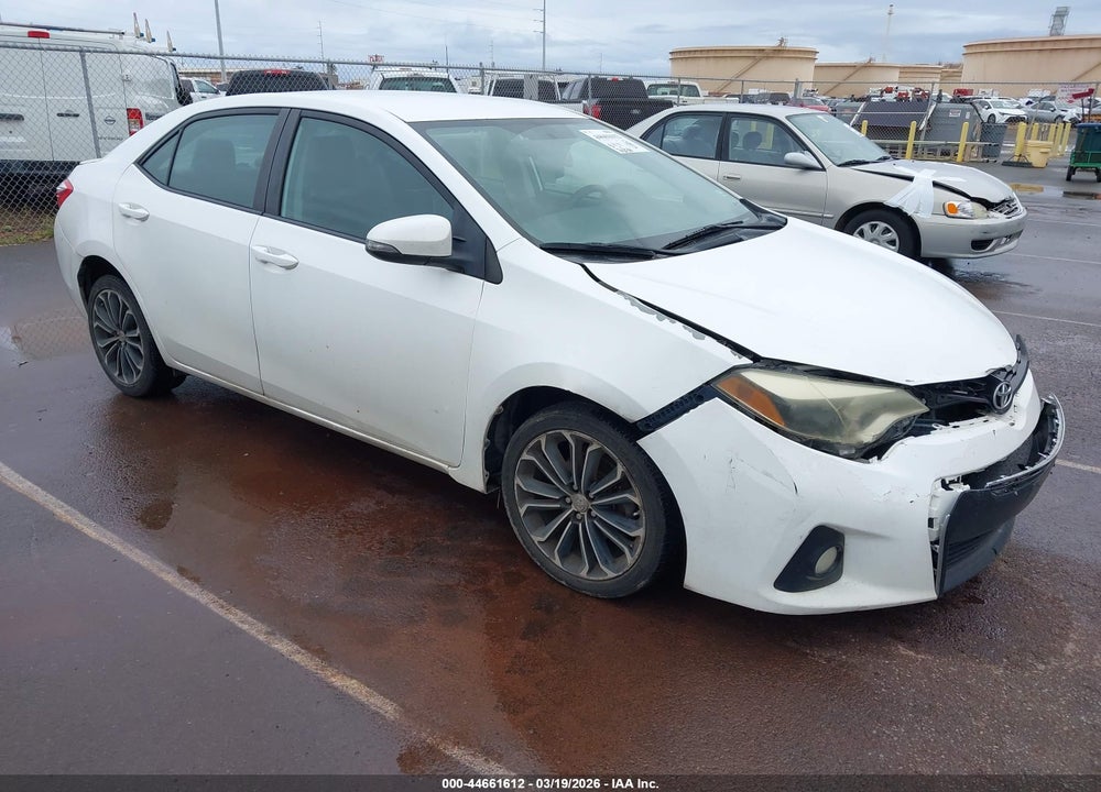 2015 TOYOTA COROLLA S/S PLUS/S PREMIUM VIN: 5YFBURHE5FP267876