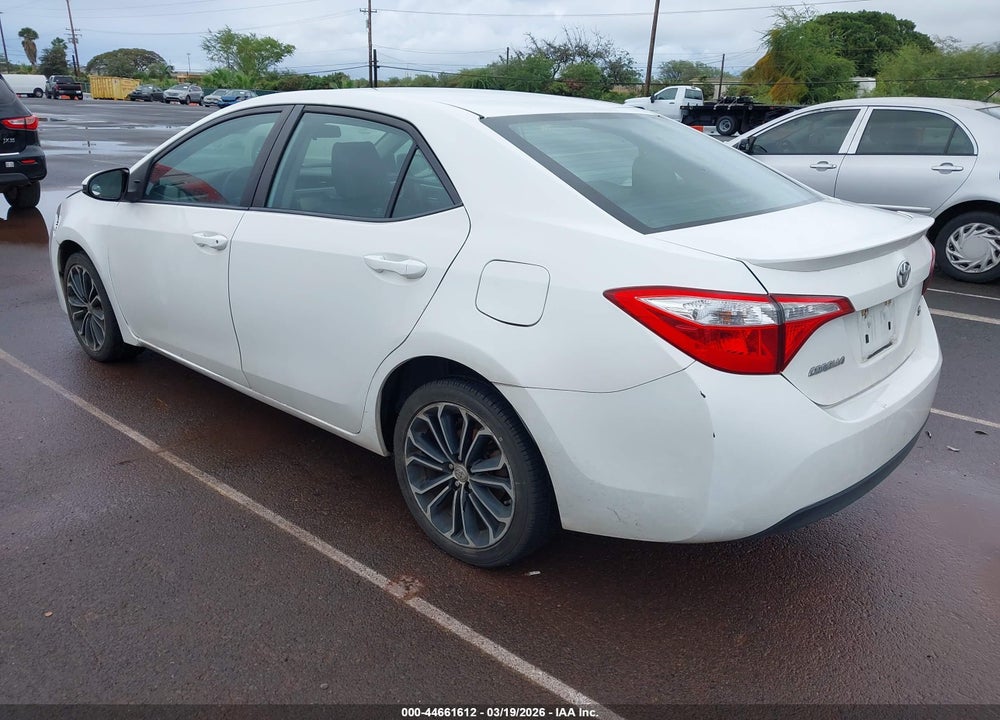 2015 TOYOTA COROLLA S/S PLUS/S PREMIUM VIN: 5YFBURHE5FP267876